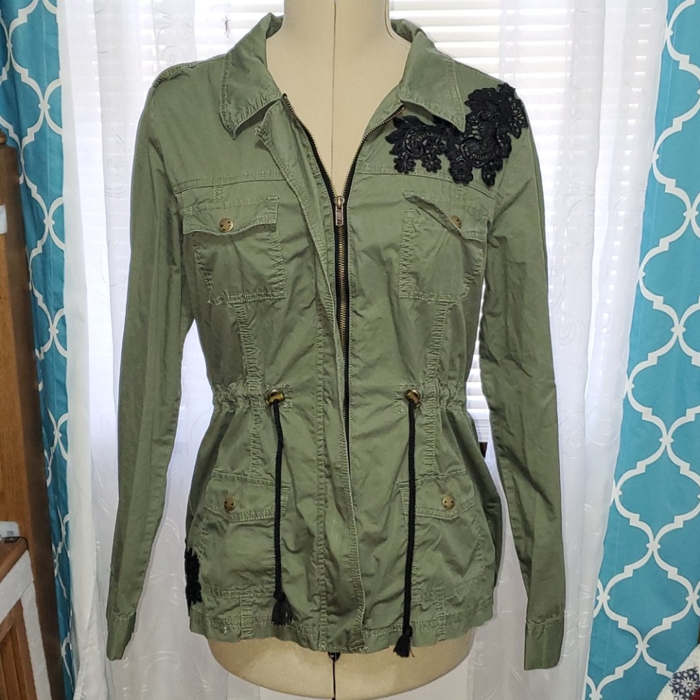 Olive Maurices Cargo Jacket